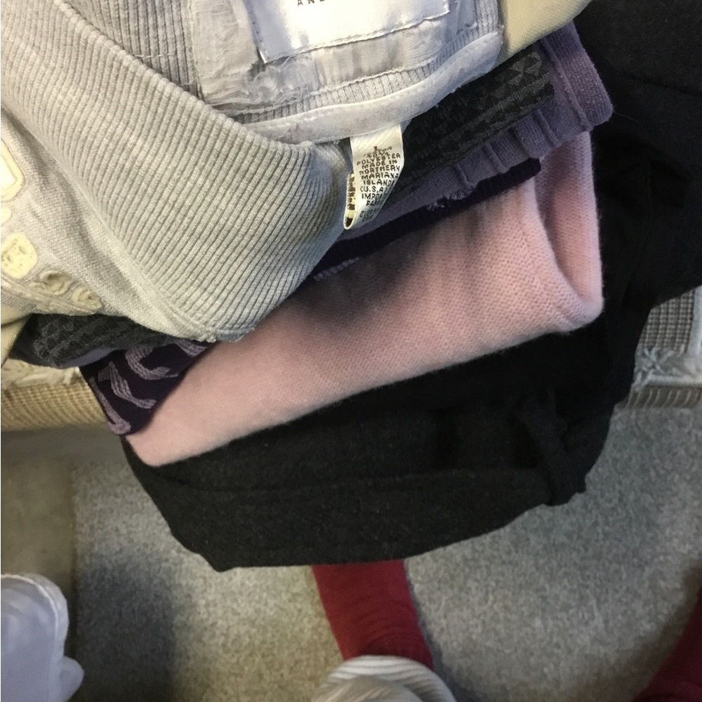 Abercrombie gray sweatpants large - Picture 2 of 2